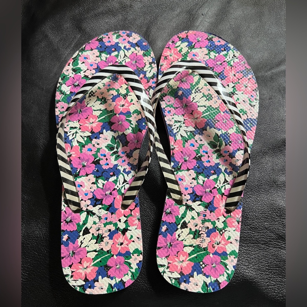 3 for $20 Vera Bradley Flower Garden flip flops